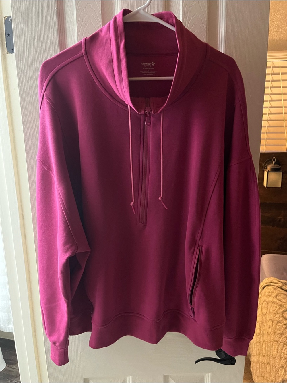 Old Navy Half-Zip Pullover - Pink